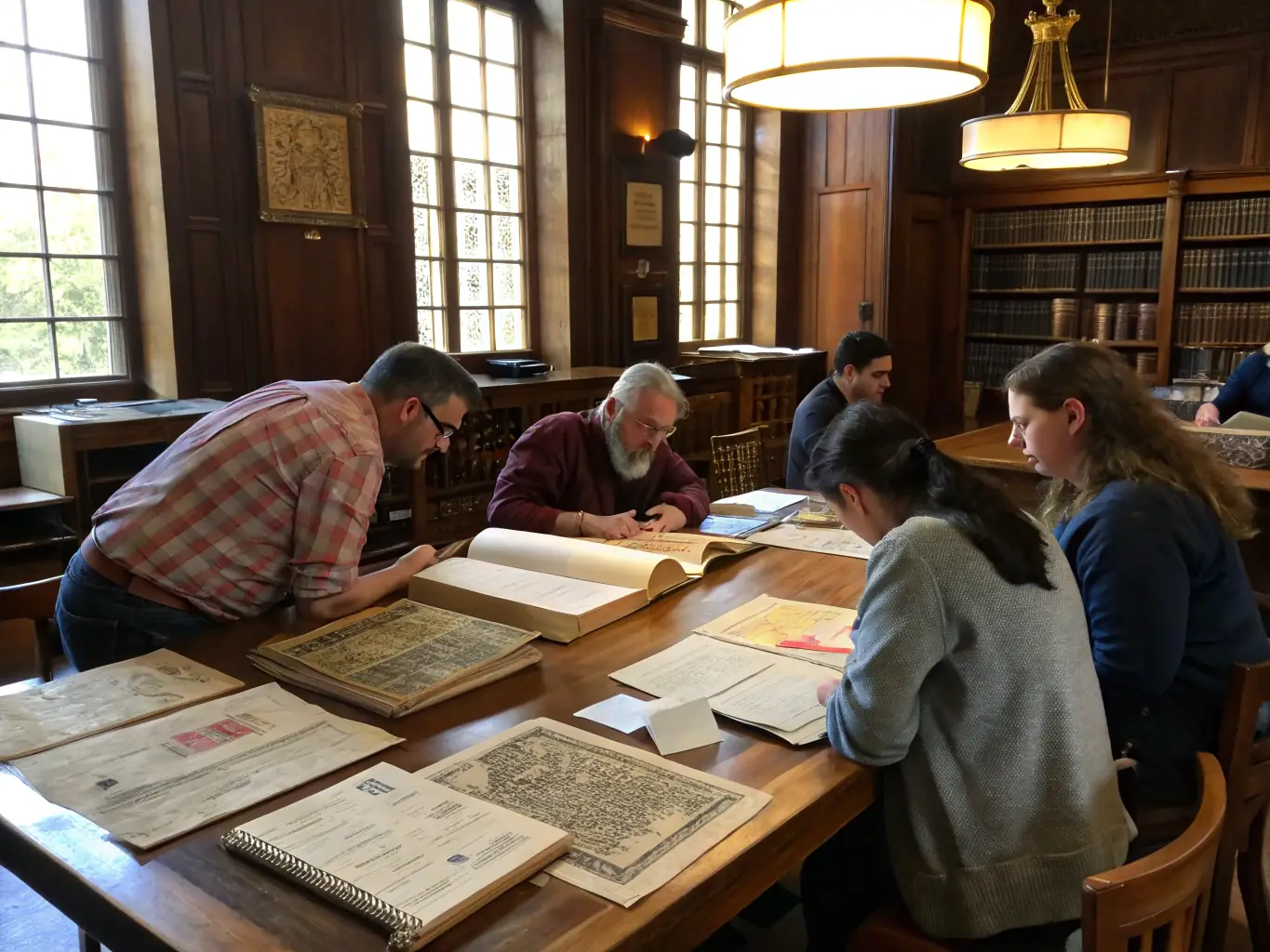 A photograph of a workshop or educational program organized by AMIS DU VIEUX LA CIOTAT, with participants actively engaged in learning about local history.